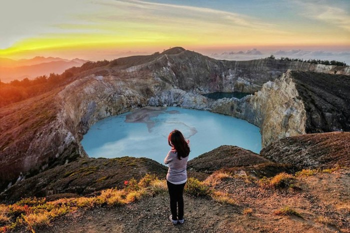 Rute pendakian bukit terpencil di Indonesia yang mudah