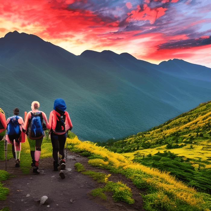 Gunung dengan pemandangan indah untuk pendaki pemula