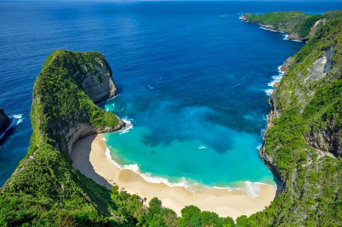 Bali places penida nusa kelingking instagrammable