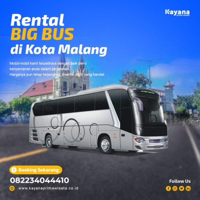 Transportasi umum murah dan efektif keliling malang raya