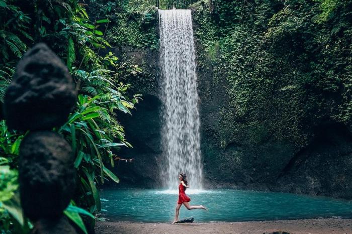 Keajaiban air terjun tersembunyi yang tak terduga