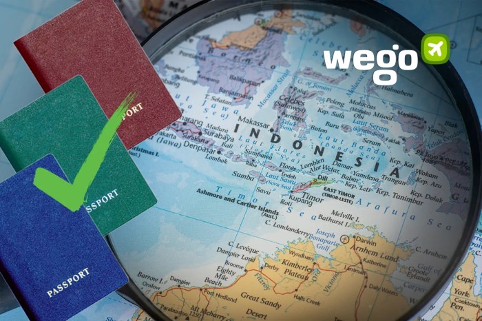Cari negara bebas visa untuk liburan singkat dari indonesia