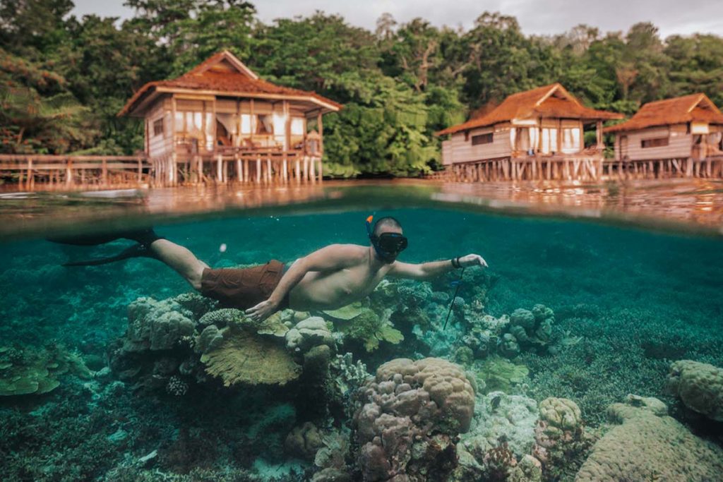 Paket liburan snorkeling di  Raja Ampat untuk 3 hari 2 malam