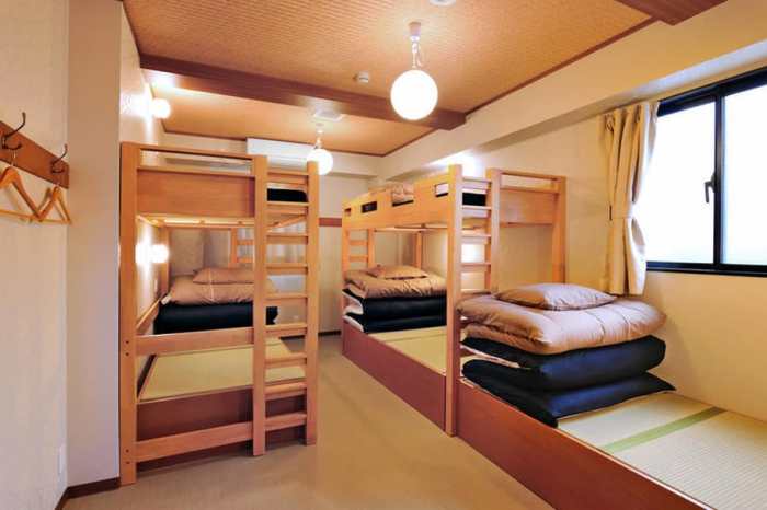 Cari hostel wanita di Jepang yang aman dan dekat dengan transportasi umum