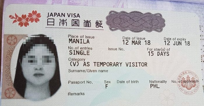 Visa japanese filipino japan tourist visitors first time apply langyaw