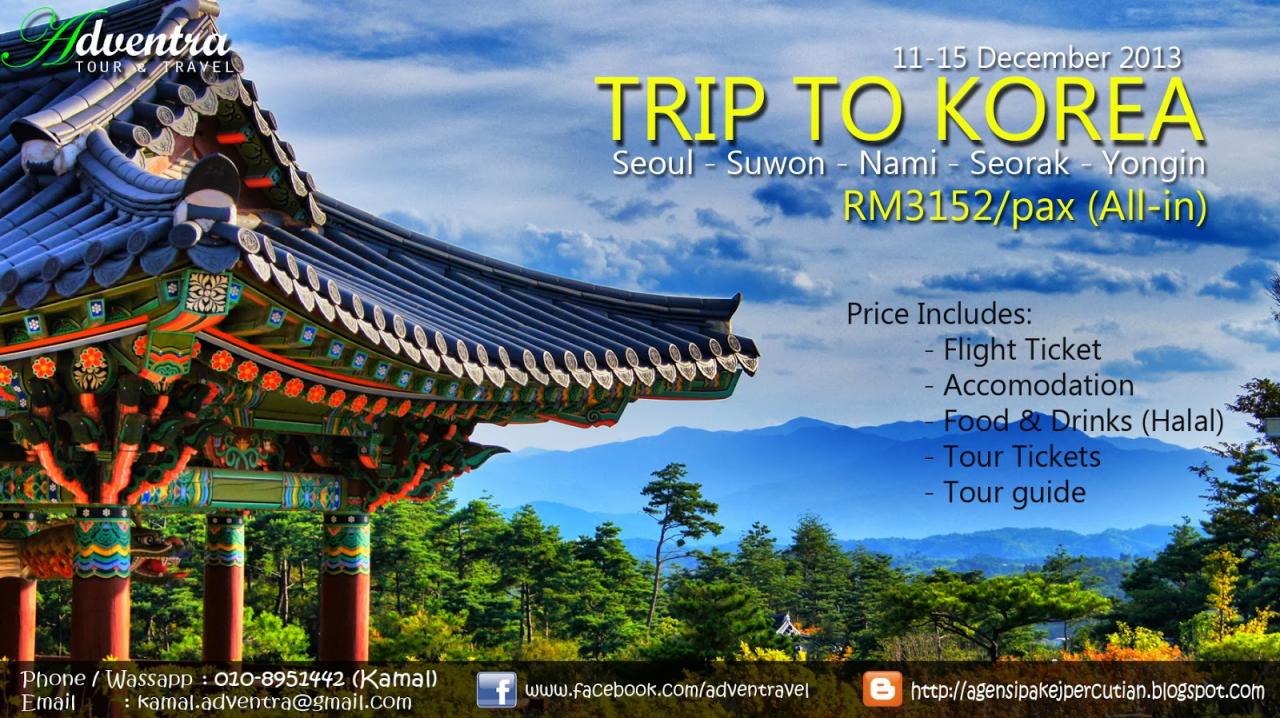 Paket liburan winter murah ke Korea Selatan