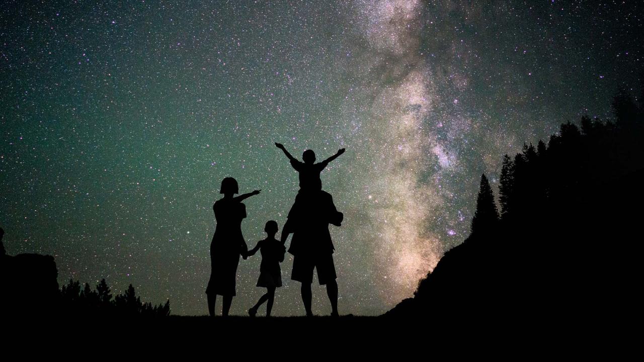 Wisata stargazing aman dan nyaman untuk keluarga