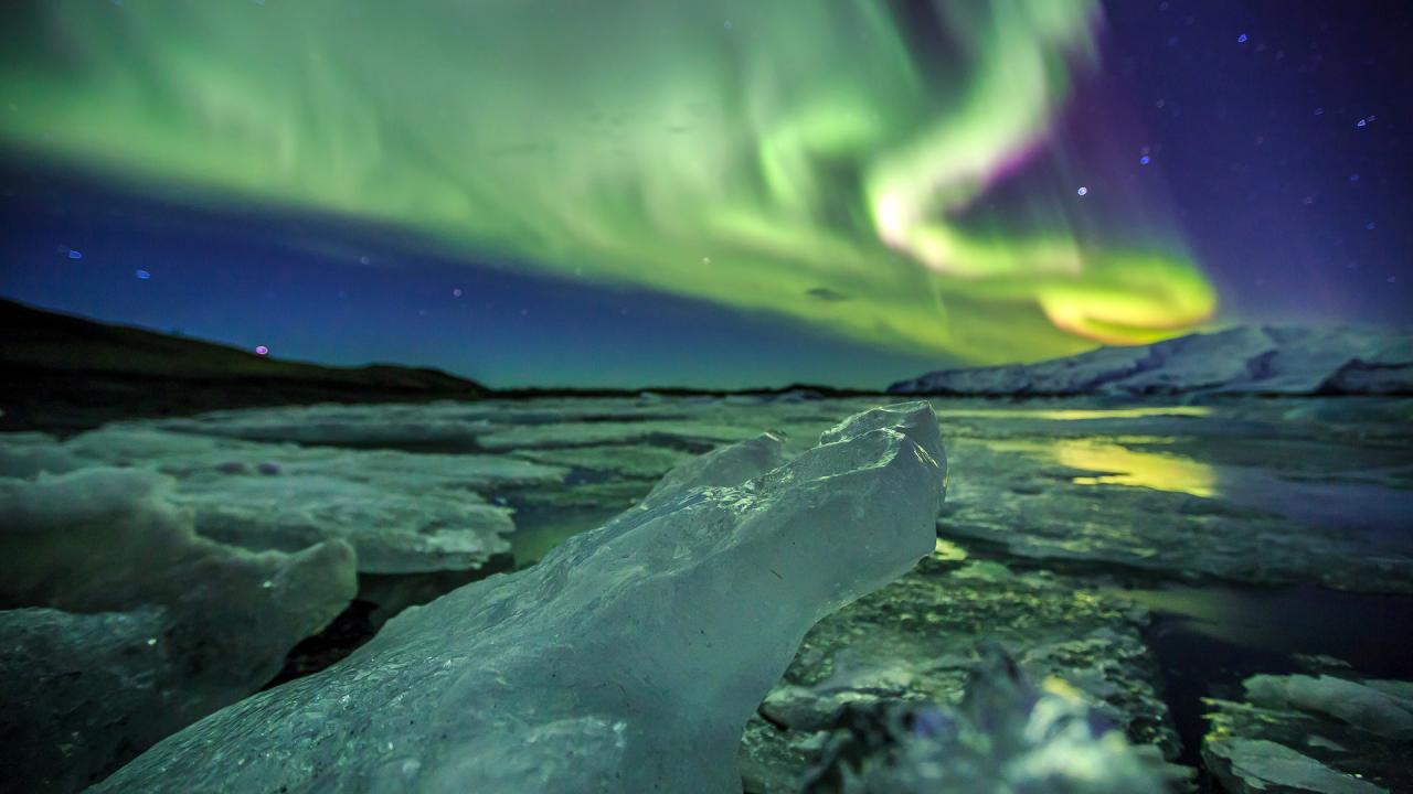 Aurora iceland december northern timelapse stunning lights causes fjord ólafur haraldsson dancing copyright credit nancy atkinson posted