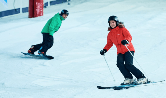 Shovel skiing snowboarding beyond activities winter go races